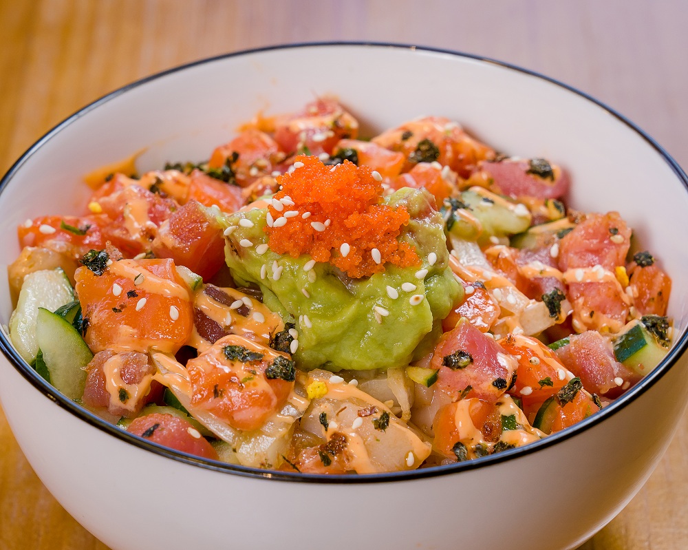 Tiffin California Poke Bowl by Eatomo.